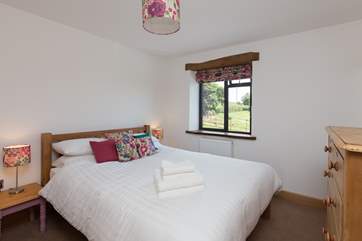 This photo gives you a glimpse of the views you will have when you get up in the morning.