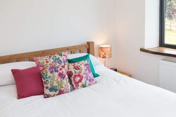 Cheerful and welcoming details make this such a happy place to stay.