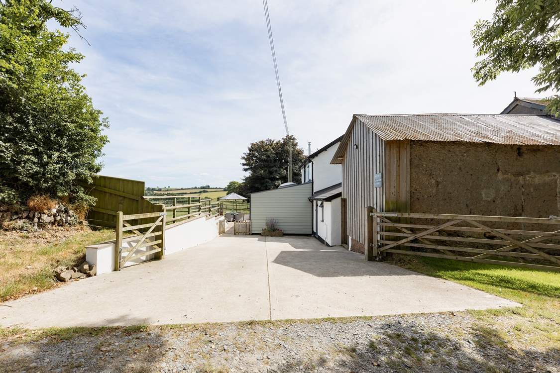 There is private parking for up to two cars at Great Ash Barn.