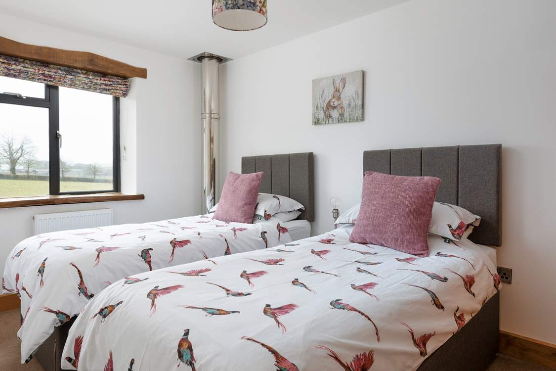 This room can be configured as super-king or twin beds.