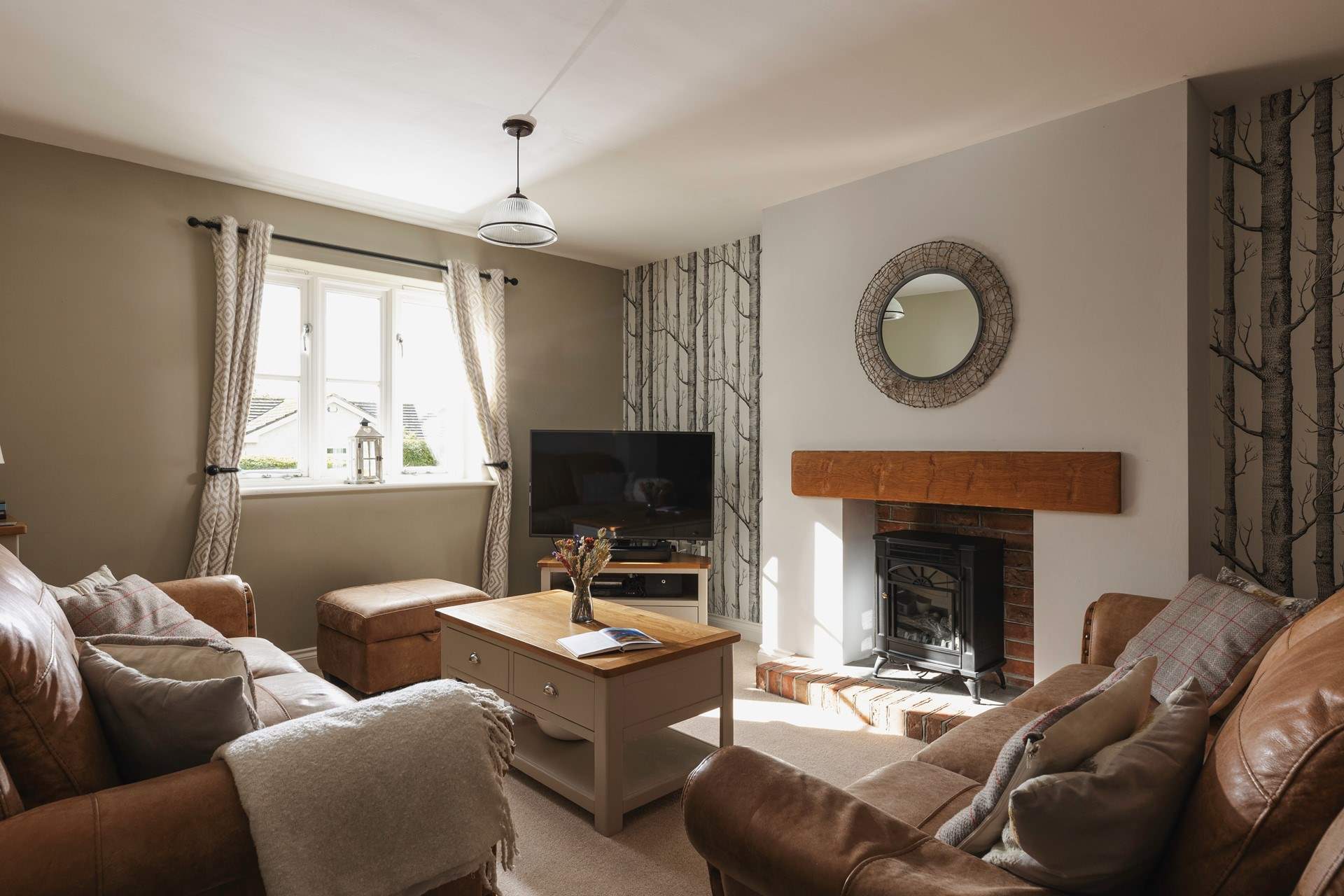 Cosy up in front of the TV.