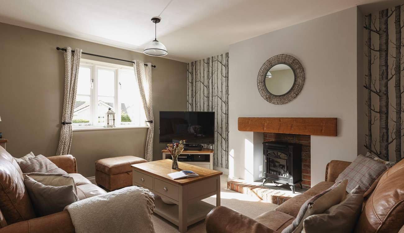 Cosy up in front of the TV.