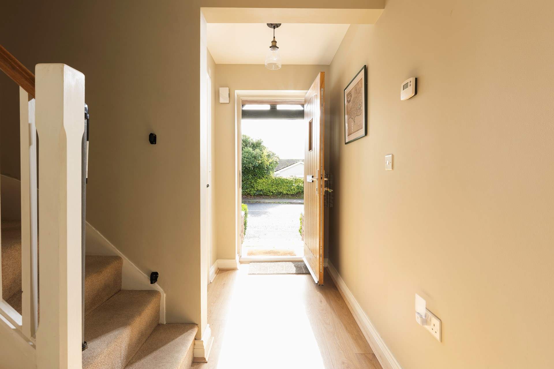 A warm welcome awaits.