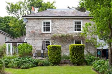 The rear of Rosedale - grand and glorious.