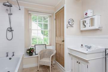 The super family bathroom.