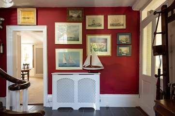 The entrance hall.