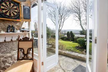 The games-room can be accessed via the hallway and the rear garden.