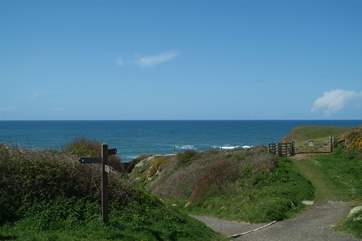 Pop on your walking boots and discover the stunning coastal footpath.