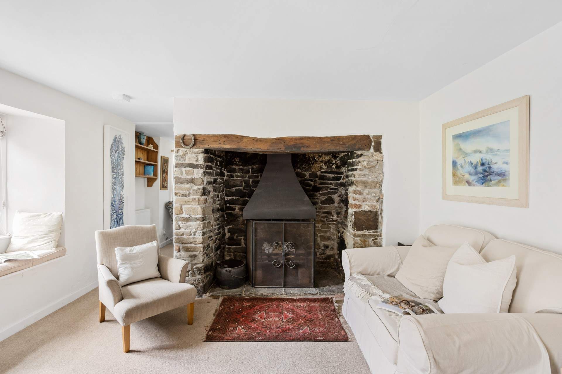 This beautiful area is the perfect spot to sit back and nose dive into a holiday read. 