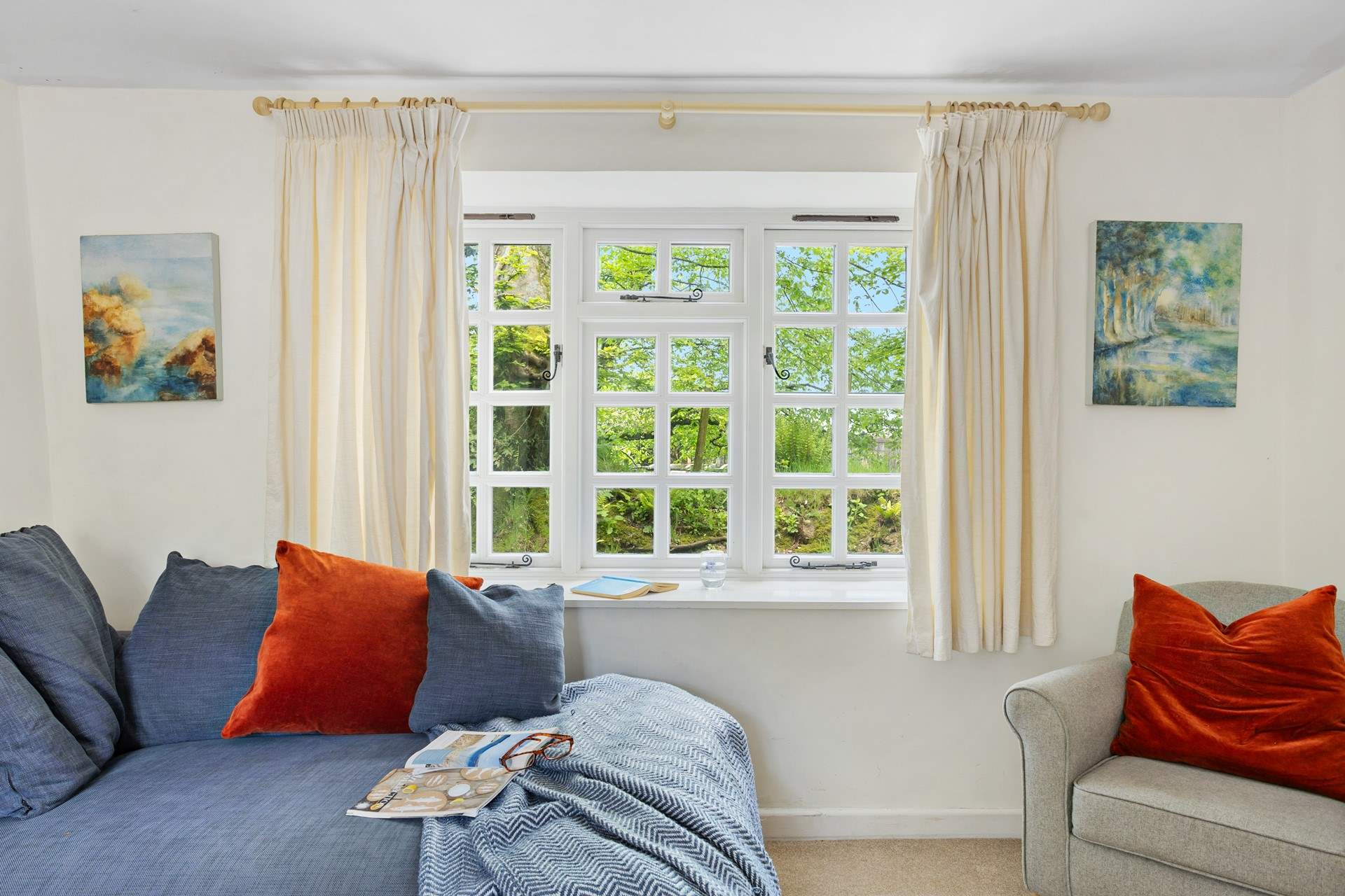 When you are surrounded by nature you can relax into your holiday.