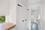 At the back of the house on the ground floor you will find the utility room along with the downstairs shower room.