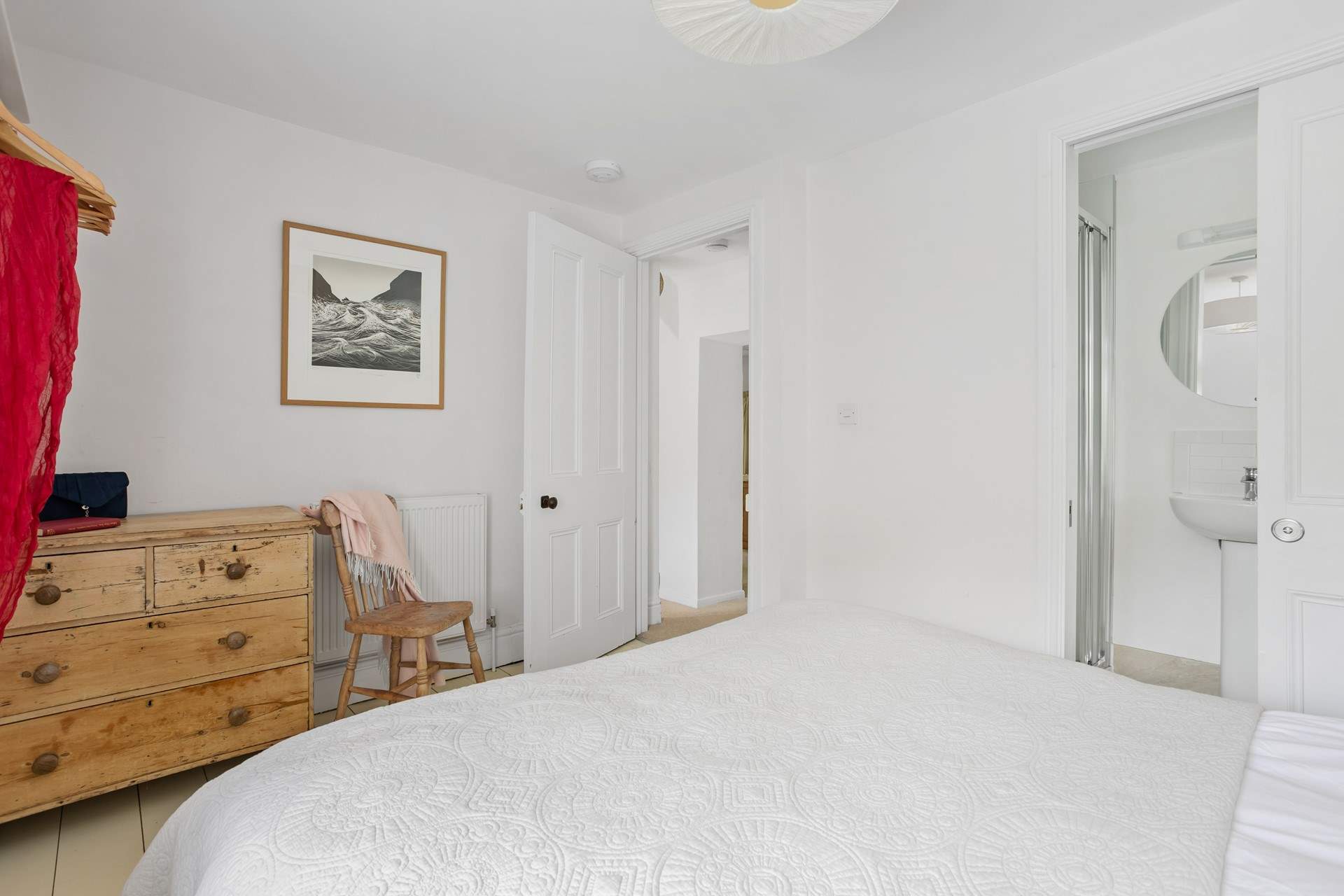 The shower ensuite is small but perfectly formed.