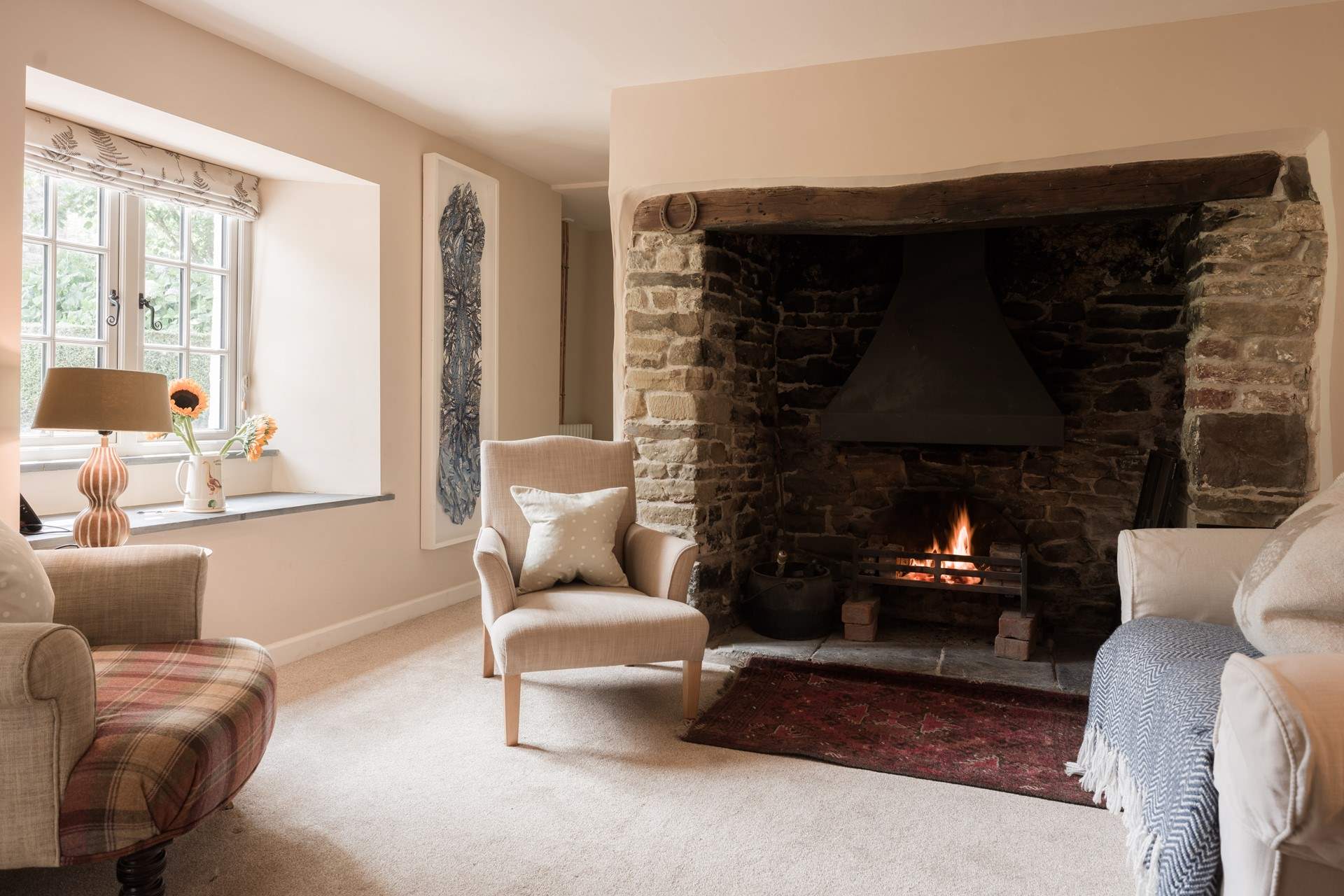 This beautiful area is the perfect spot to sit back and nose dive into a holiday read. 