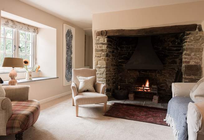 This beautiful area is the perfect spot to sit back and nose dive into a holiday read. 