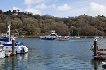 The higher ferry ensures that should you wish to explore 'the other side', you're only a short ferry crossing away.