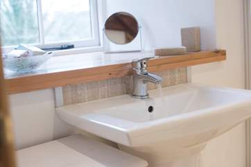 The modern shower-room.
