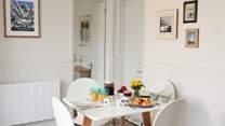Enjoy freshly baked croissants for breakfast from Seaview Community Shop.