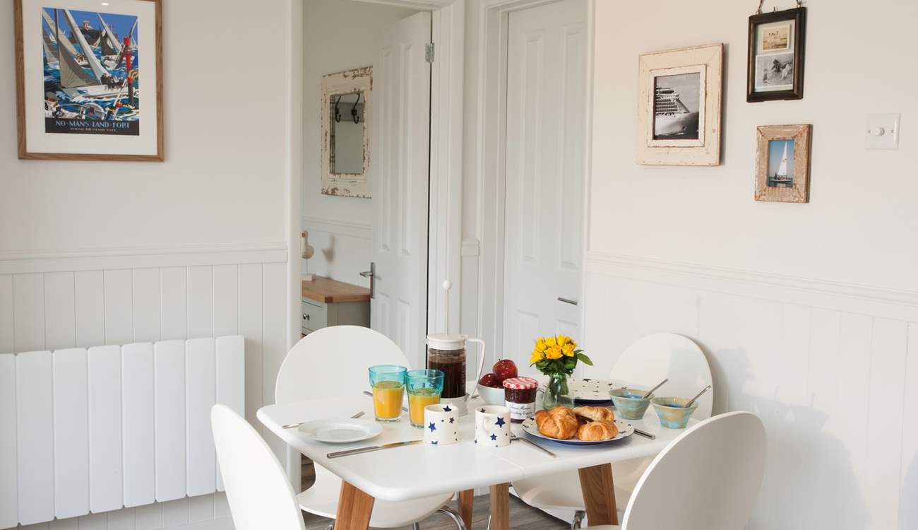 Enjoy freshly baked croissants for breakfast from Seaview Community Shop.