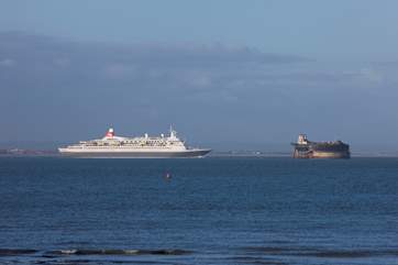 Take a 30 second walk to the seafront; sit, relax and watch the world go by.
