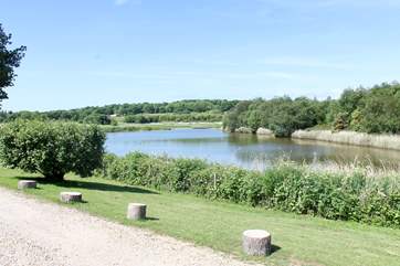What a beautiful location in which to enjoy the sunshine.