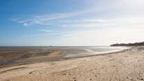 Seaview has a fantastic beach to take a romantic stroll,  or spend the day relaxing by the sea or rock pooling in the evening.