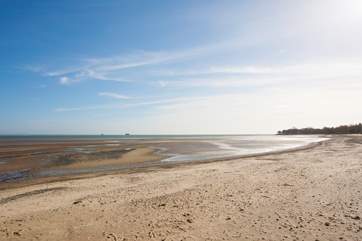 Seaview has a fantastic beach to take a romantic stroll, or spend the day relaxing by the sea or rock pooling in the evening.