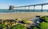 The RNLI lifeboat station in Bembridge.  The beach is a great place to spend the afternoon in the sun. - Thumbnail Image