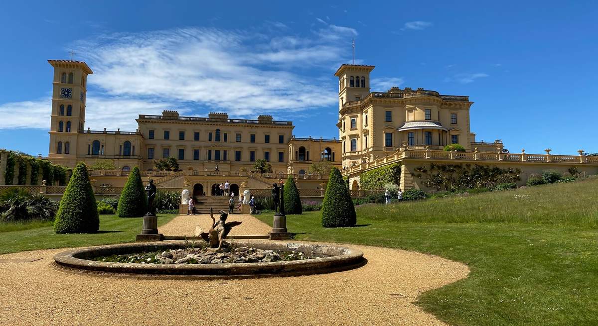 Queen Victoria's favourite home Osborne House In East Cowes.  