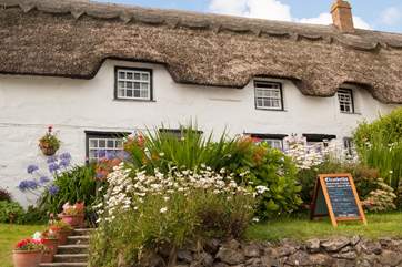 For lovely home-made cakes and pasties to take away pop into Elizabeths, just along the bay.