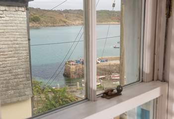 Gorgeous sea views from Bedroom 1.
