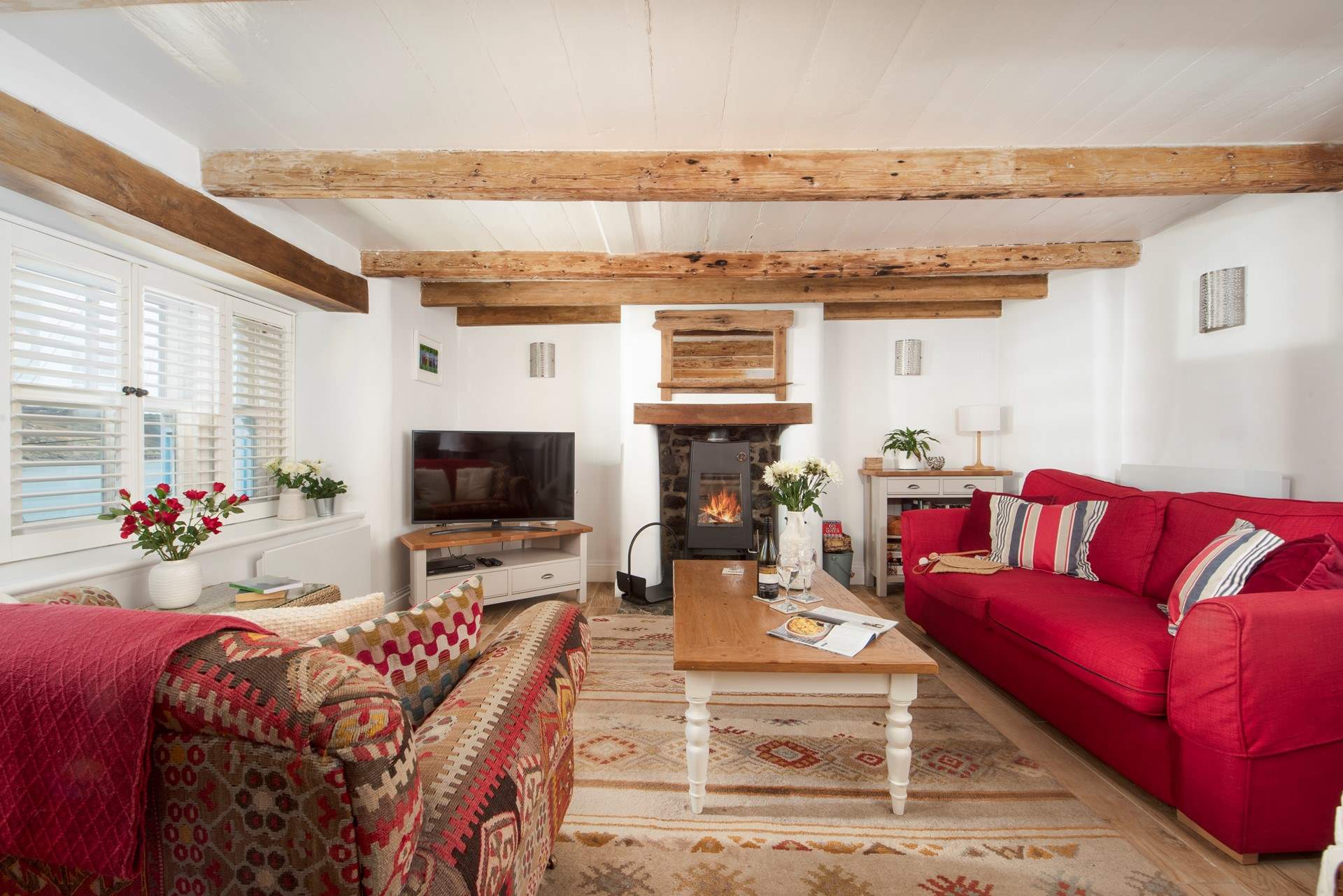 A cosy seaside retreat.