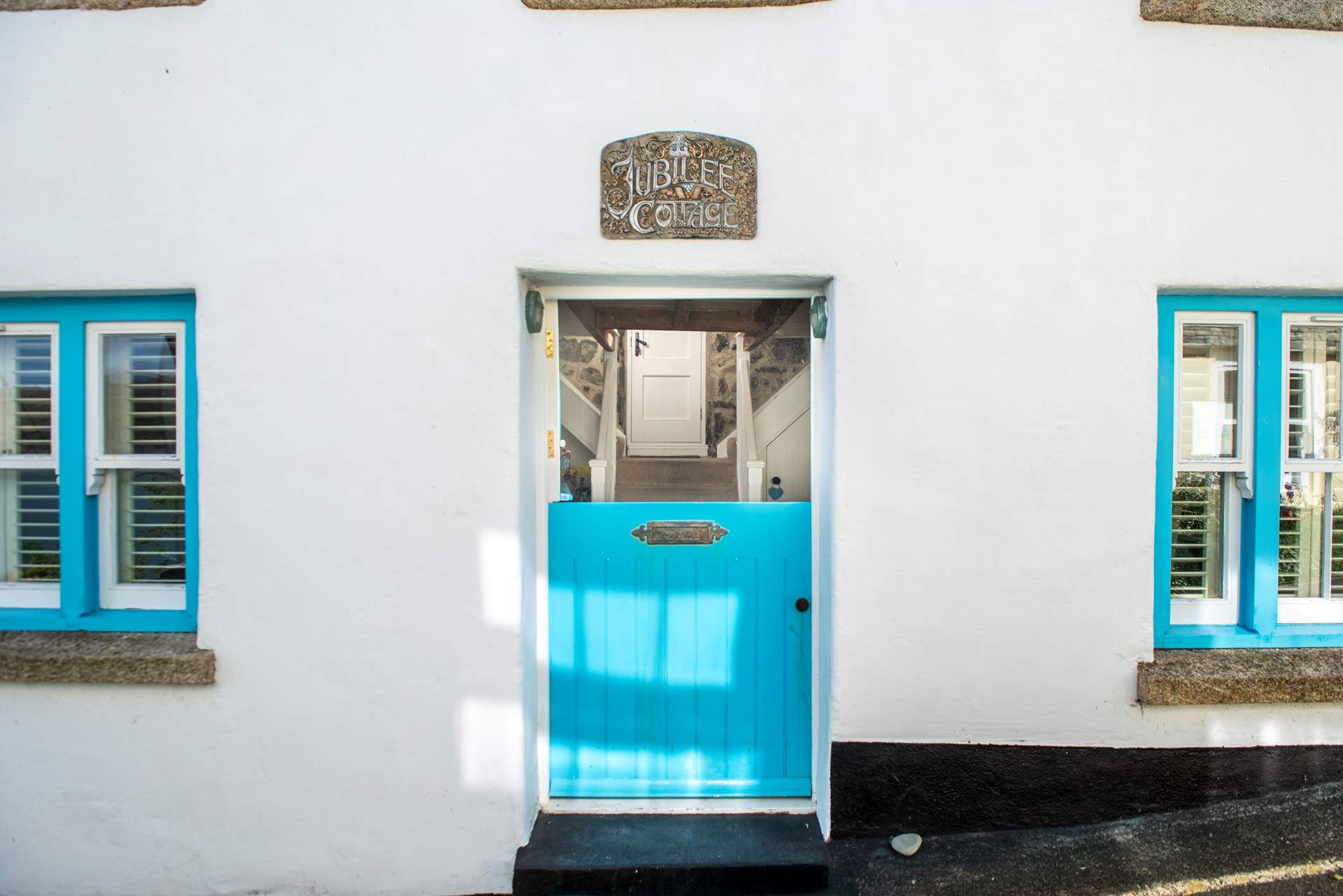 Let the natural light in through the stable door.