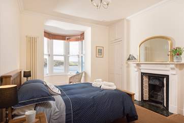 The master bedroom has a fabulous view (Bedroom 1).