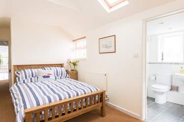 This bedroom is at the rear of the house, a little quieter than the front (Bedroom 3).