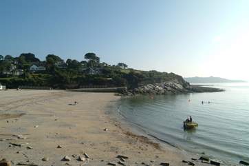 Swanpool beach has watersports tuition, a beach cafe and beachside bistro.