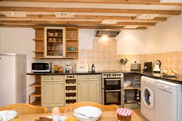 This is a proper country kitchen - ideal for couples or families.