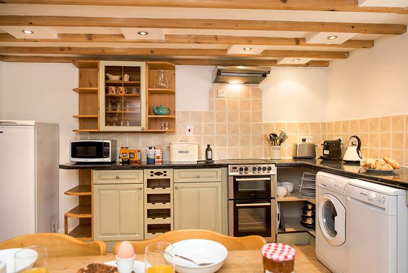 This is a proper country kitchen - ideal for couples or families.