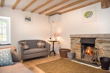 The cottage sitting-room.