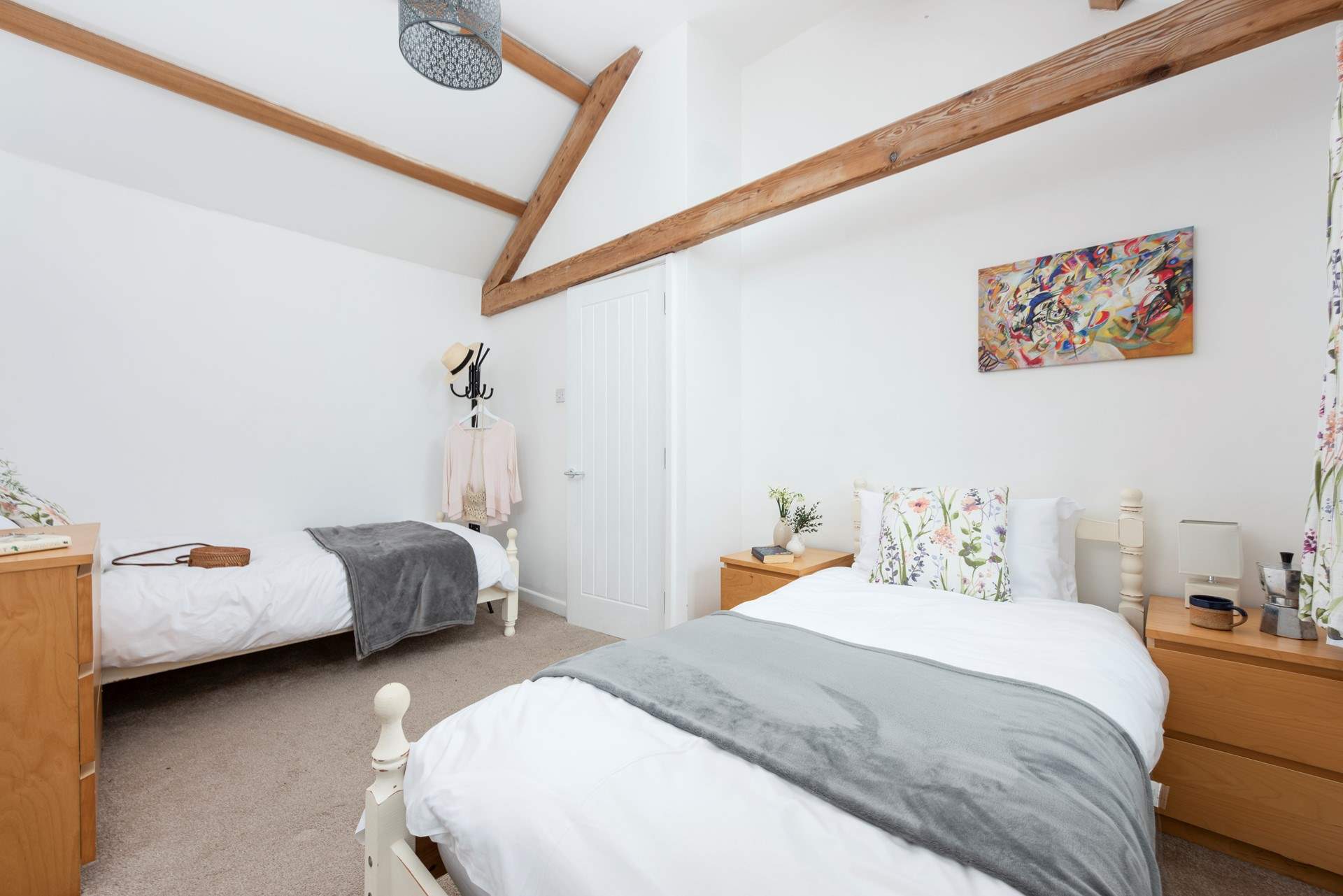 The high ceilings give a wonderful sense of space.