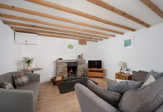Plenty of room for all to relax in the sitting room.