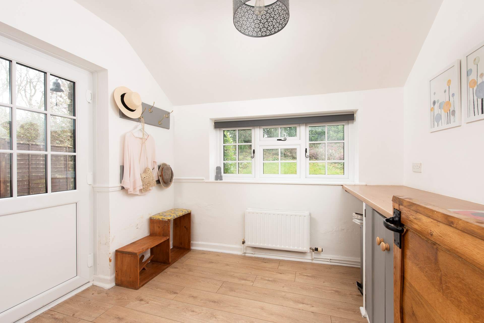 Lots of room for your holiday paraphernalia here! 