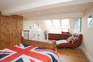 A fantastic size, the master bedroom has plenty of space to relax, read a book or enjoy the the view from the window