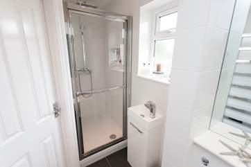 There is a shower-room downstairs in addition to the family bathroom on the first floor, giving additional room to avoid morning queues for the bathroom