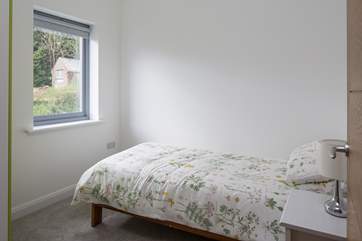 Bedroom 4, spacious single room.
