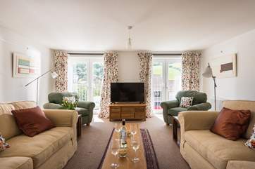 A big TV for family film nights.