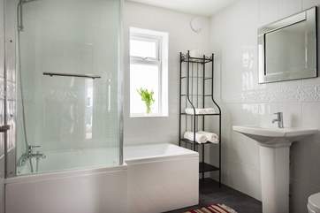The family bathroom on the first floor.