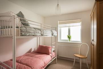 Bedroom 3 has bunk-beds (full 3' mattresses).