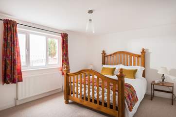 Bedroom 6 on the first floor is the master bedroom, with en suite shower-room and separate dressing-room.