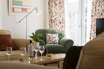 Relax with a glass of wine....you're on holiday!