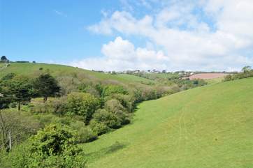Beautiful farmland lovingly tended by a local farming family.